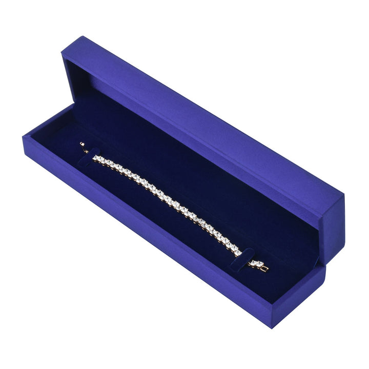 Elegant Square Shaped Blue Color Jewelry Package Boxes For Wedding