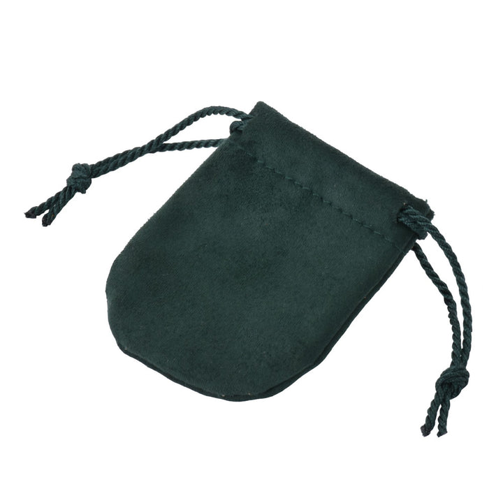 High-End Elegant Soft Touch Multi Colors Jewelry Package Velvet Pouch With Ribbon