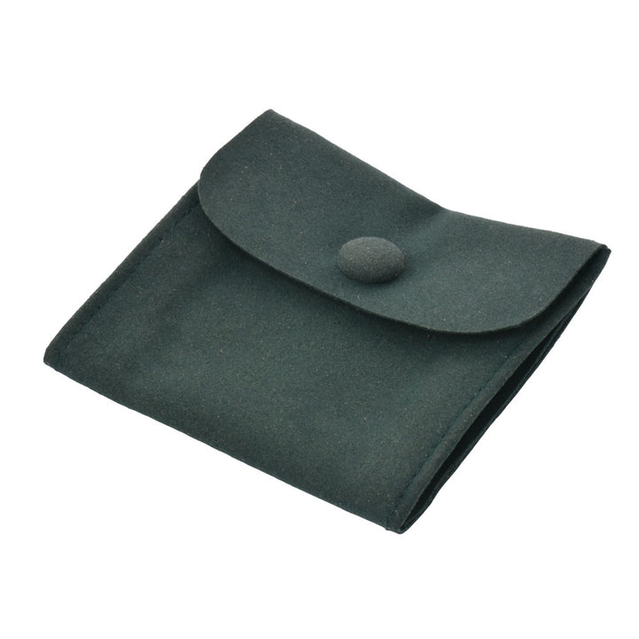 New Design Luxury Multi Colors Jewelry Package Microfiber Pouch With Button
