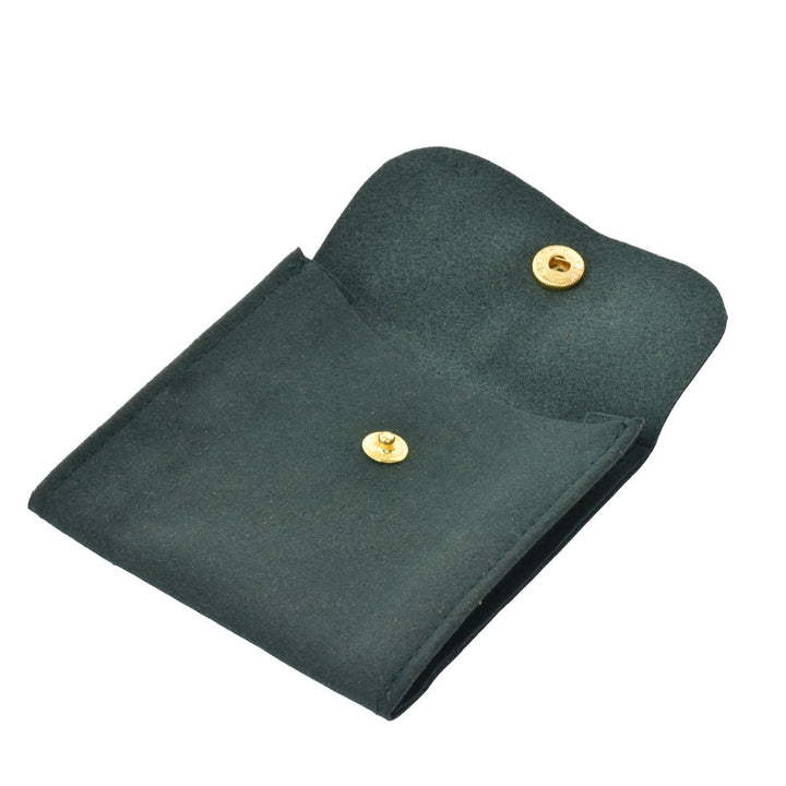 New Design Luxury Multi Colors Jewelry Package Microfiber Pouch With Button
