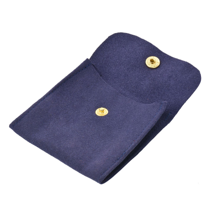New Design Luxury Multi Colors Jewelry Package Microfiber Pouch With Button