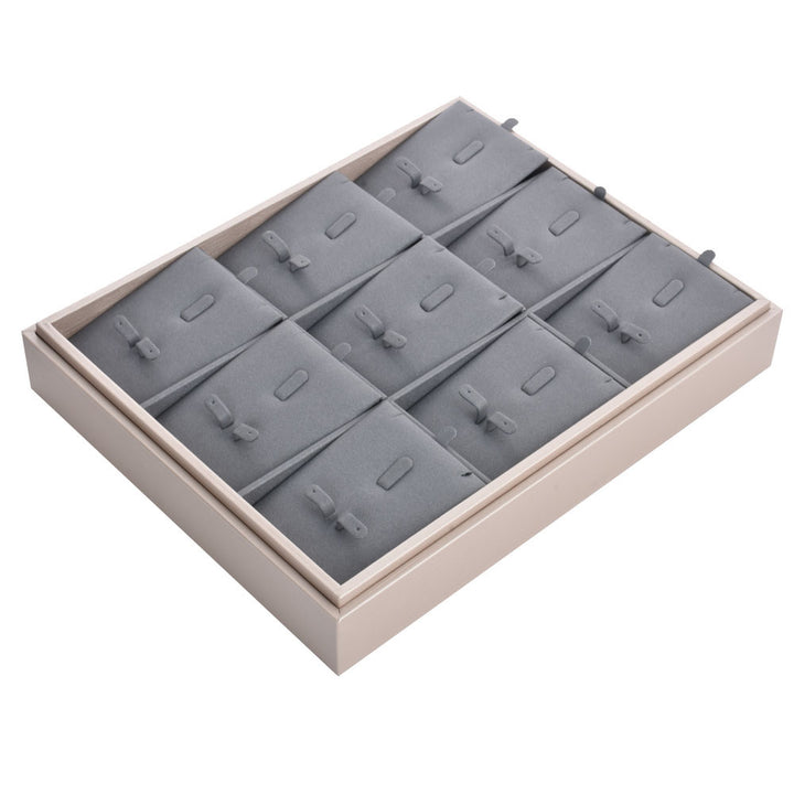 New Design Multi Color PU Trays Jewelry Set Trays For Display Sale