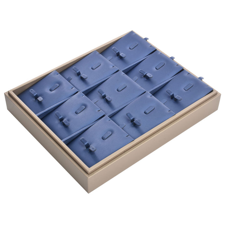 New Design Multi Color PU Trays Jewelry Set Trays For Display Sale