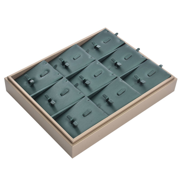 New Design Multi Color PU Trays Jewelry Set Trays For Display Sale