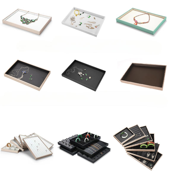 Brushed Leather Jewelry Tray Look At The Pallet Ring Necklace Bracelet Pendant Jade Pendant Jewelry Jade Live Jewelry Display Tray
