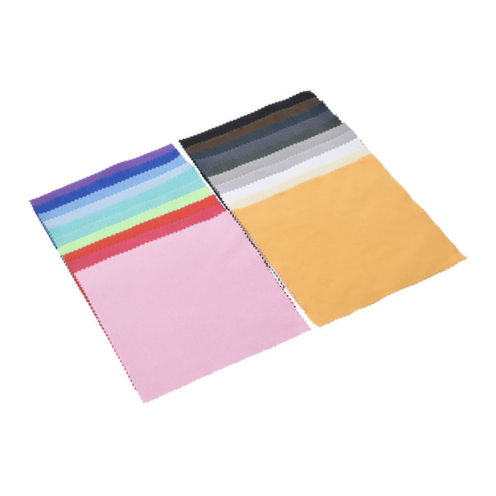 Square Shaped Multi Colors Elegant Soft Velvet Materials Jewelry Clean Cloth
