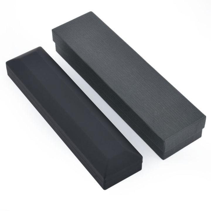 Popular Selling Black Square Shaped Jewelry Box With LED Light For Proposal, Engagement Or Wedding