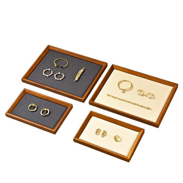 New Design Wood Jewelry Tray Jewelry Ring Bracelet Necklace Watch Tray Watch Jewelry Tray Display Tray