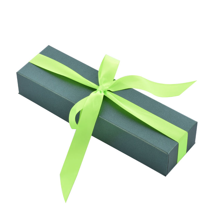 Elegant Luxury Green Color Jewelry Package Box Set With Multi Color GPaper Bag