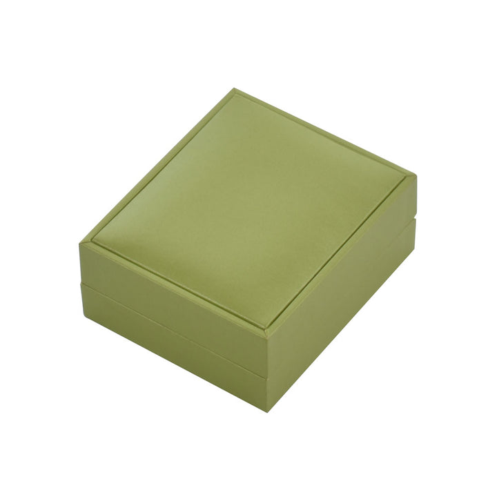 Elegant Luxury Green Color Jewelry Package Box Set With Multi Color GPaper Bag
