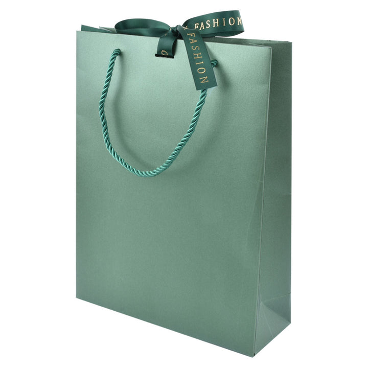 Elegant Luxury Green Color Jewelry Package Box Set With Multi Color GPaper Bag