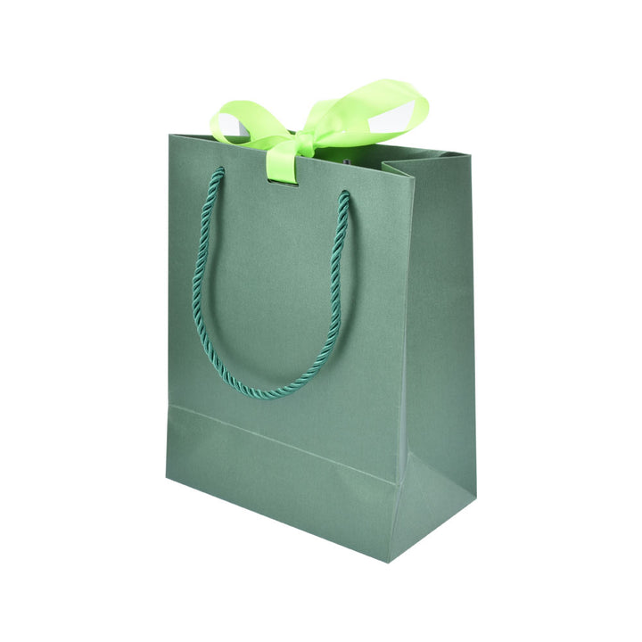 Elegant Luxury Green Color Jewelry Package Box Set With Multi Color GPaper Bag