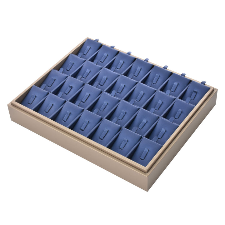 Best Selling Soft PU Materials Ring Hoop Trays For Jewelrys Display