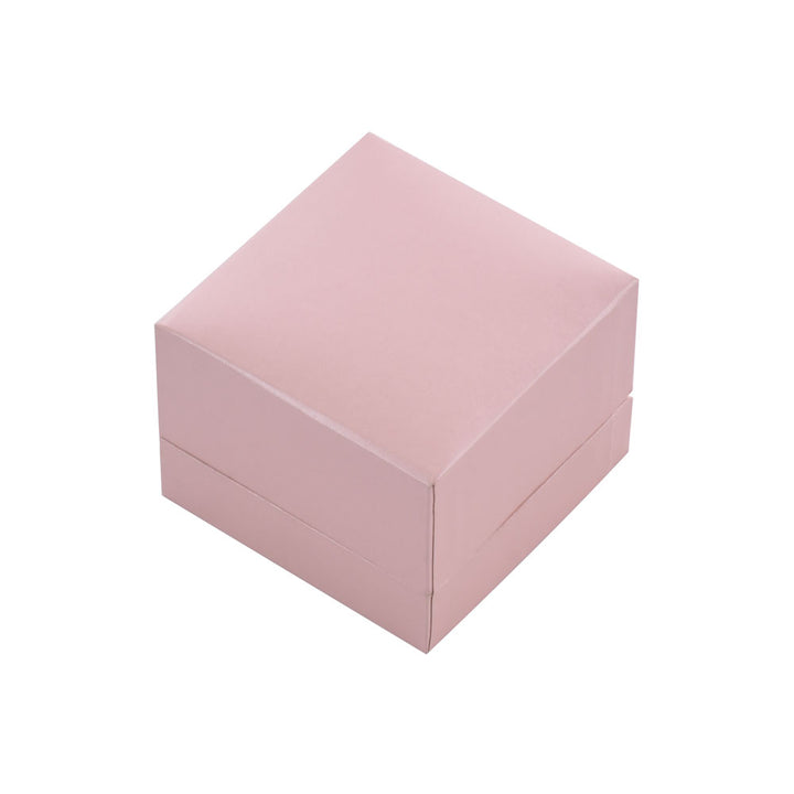 Romantic Luxury Pink Color Jewelry Package Box Set With Paper Bag
