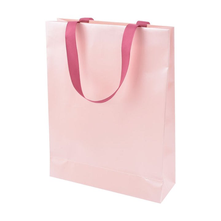 Romantic Luxury Pink Color Jewelry Package Box Set With Paper Bag