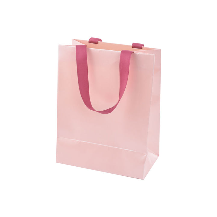 Romantic Luxury Pink Color Jewelry Package Box Set With Paper Bag