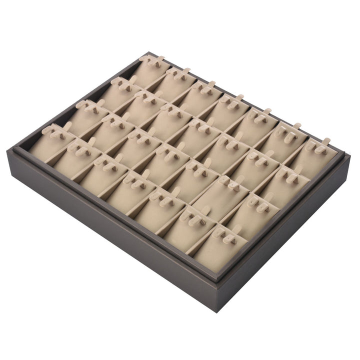 Multi Color Best Selling PU Earring Jewelry Trays For Display Personal
