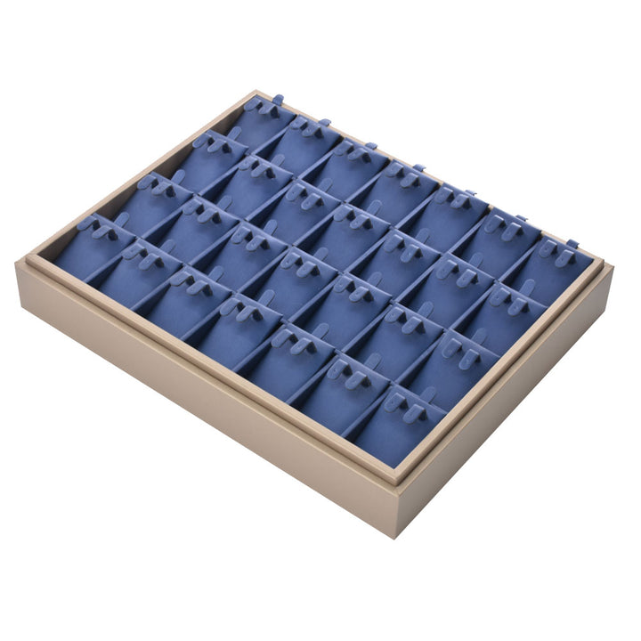 Multi Color Best Selling PU Earring Jewelry Trays For Display Personal