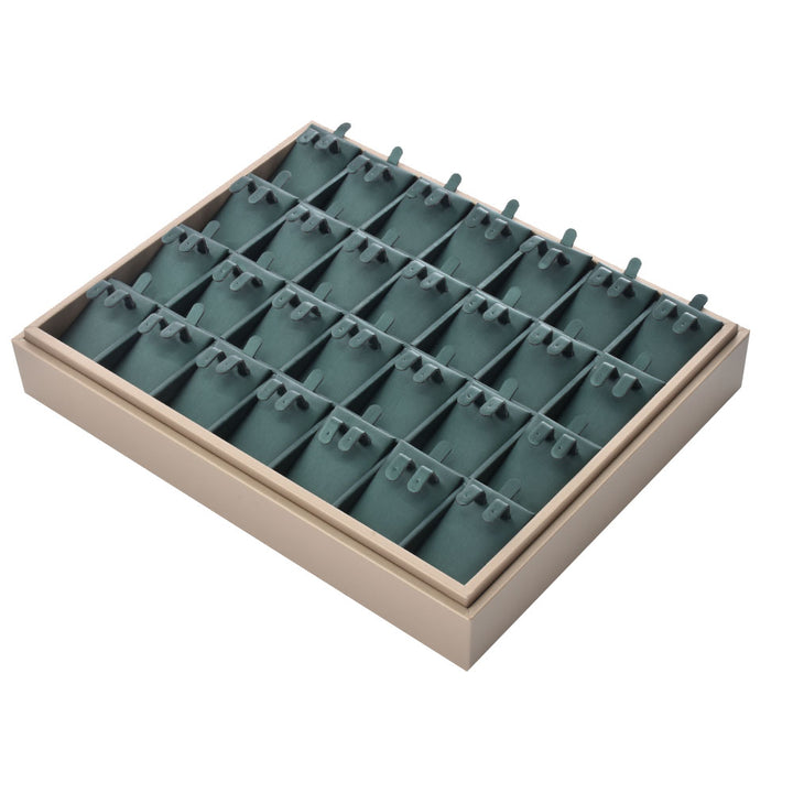 Multi Color Best Selling PU Earring Jewelry Trays For Display Personal