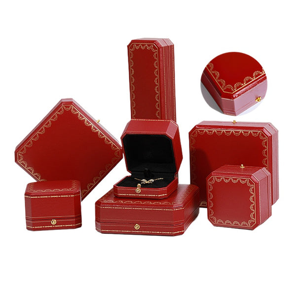 European Jewelry Packaging Box, Octagonal Ring, Stud Earrings, Pendant Box, Jewelry Packaging Box, Card Home, The Same Jewelry Box Is in Stock.