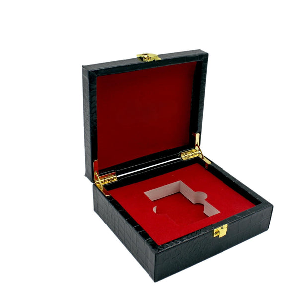 Customizable Size Logo Leather Box Retro High-end Gift Box Kerosene Lighter Packaging Box with Gift Customization