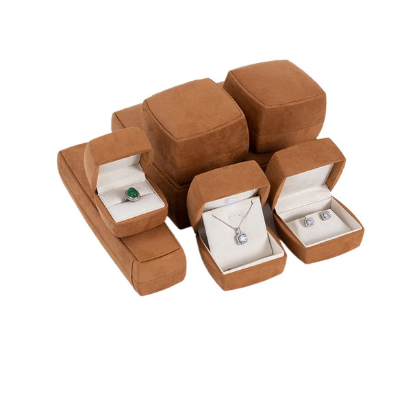 Pendant Earrings Storage Jewelry Box Jewelry Set Plush Jewelry Box Customized Valentine's Day Proposal Ring Jewelry Box