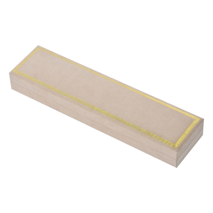High-End Luxury Jewelry Package Boxes With Gold Trim For Wedding