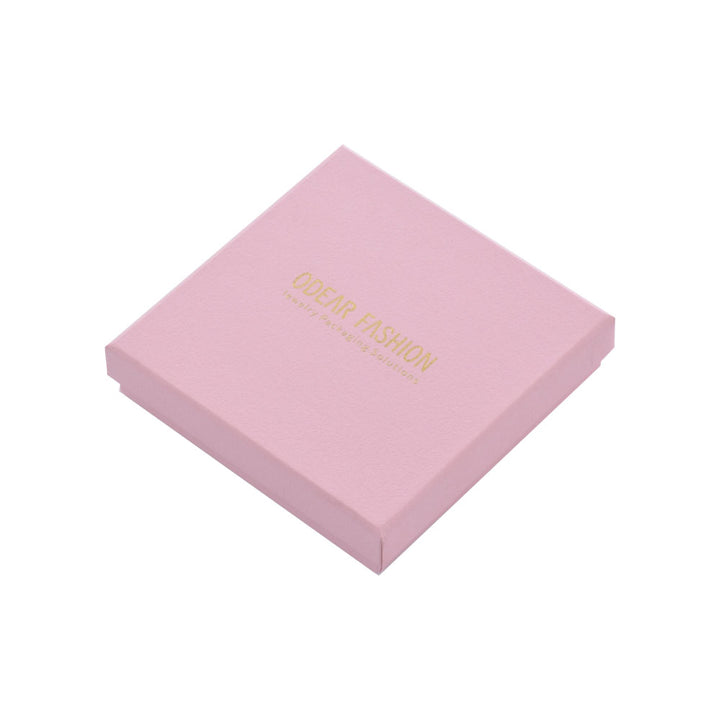 Multi Color Elegant Jewelry Package Cardboard Box With Pouch