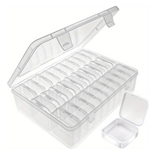 Bead Storage Rice Bead Loose Bead Storage Box Diamond Painting Finishing Tool Plastic Storage Kit Small Item Storage Box