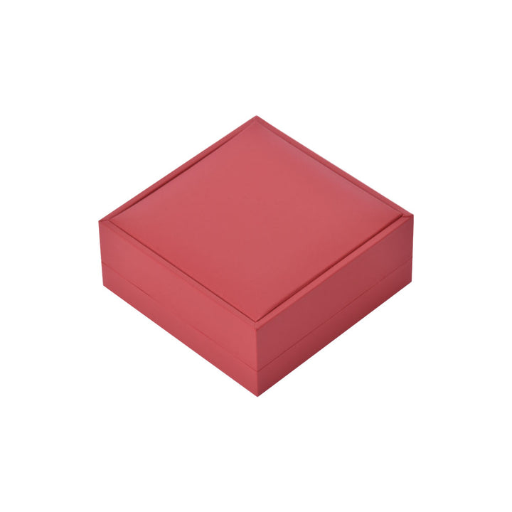 Red Multi Size Luxury Leatherette Jewelry Box For Wedding Gift Box