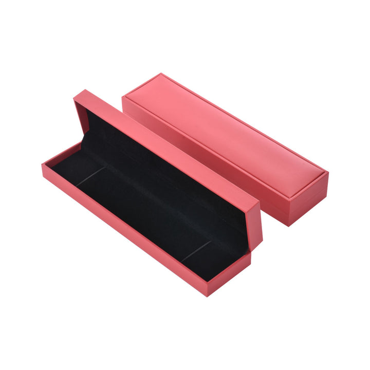 Red Multi Size Luxury Leatherette Jewelry Box For Wedding Gift Box