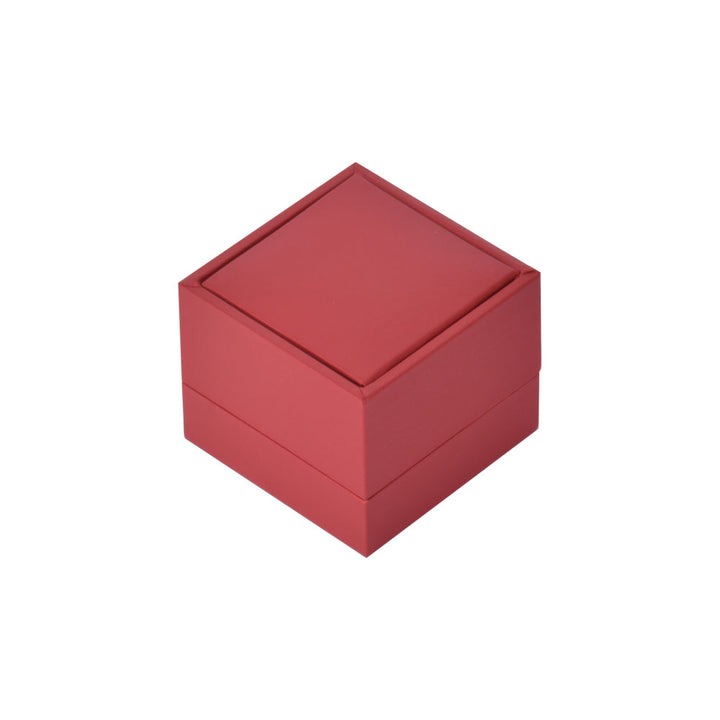 Red Multi Size Luxury Leatherette Jewelry Box For Wedding Gift Box
