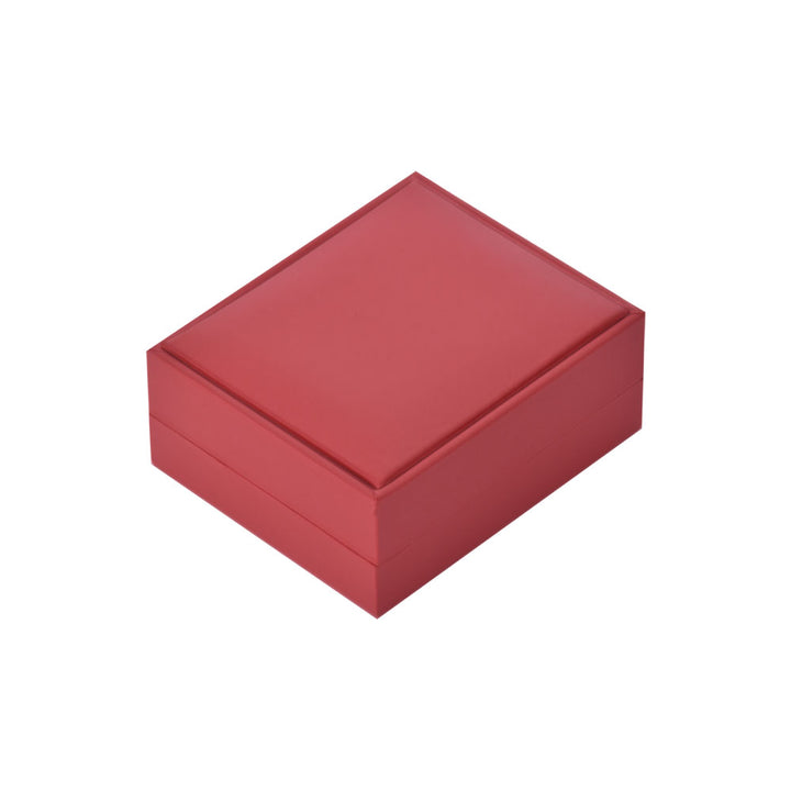 Red Multi Size Luxury Leatherette Jewelry Box For Wedding Gift Box