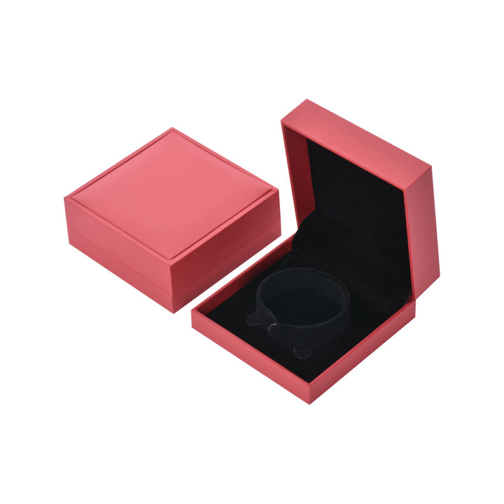 Red Multi Size Luxury Leatherette Jewelry Box For Wedding Gift Box