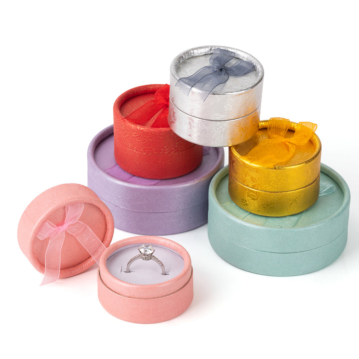 Velvet Ring And Earring Box For Wedding Personal Gift Box Various Colors Available