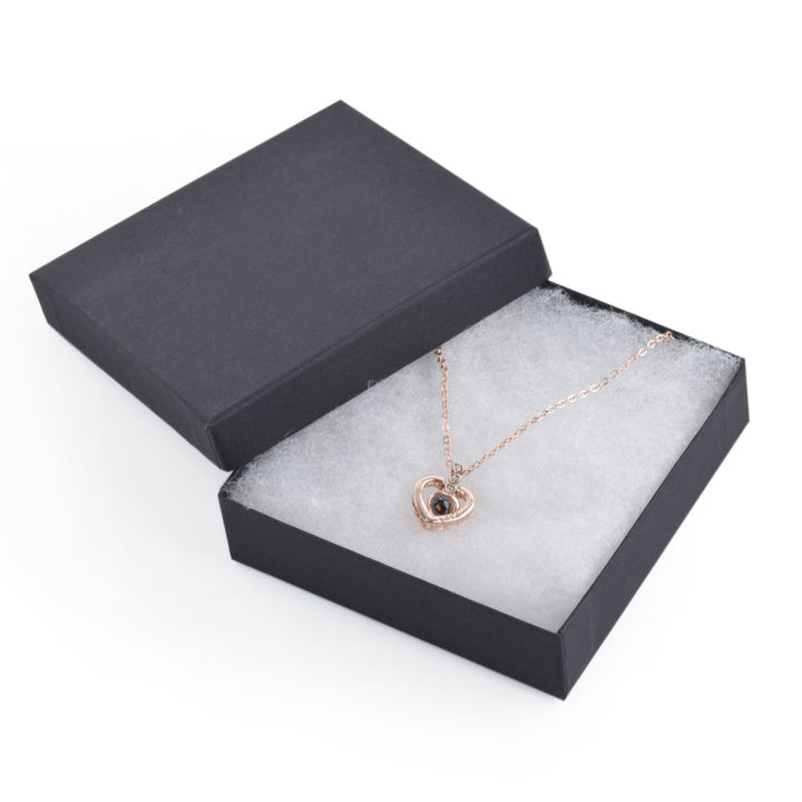 Popular Seal Black Cotton Filled Cardboard Box For Personal
