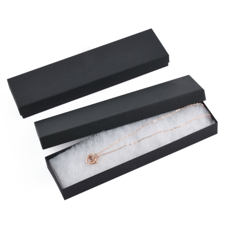 Popular Seal Black Cotton Filled Cardboard Box For Personal