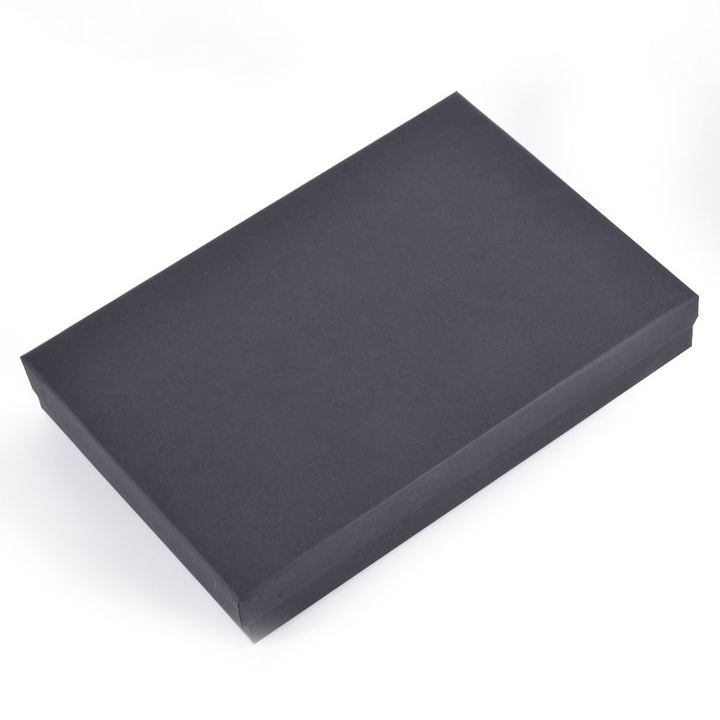 Popular Seal Black Cotton Filled Cardboard Box For Personal