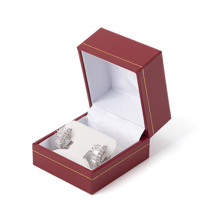 Popular Jewelry Boxes With Gold Trim For Weeding Proposal