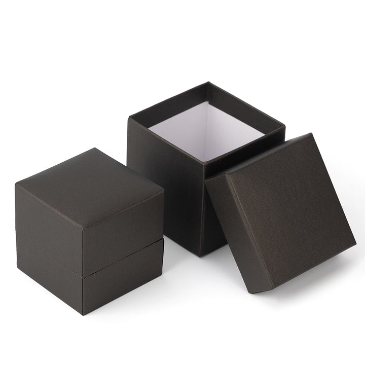 Black Ring Box With LED Light Velvet Ring Case Jewelry Display for Proposal, Engagement, Wedding