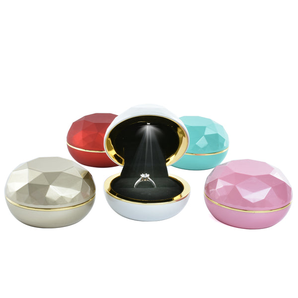 Cosmetic mirror style ring light box