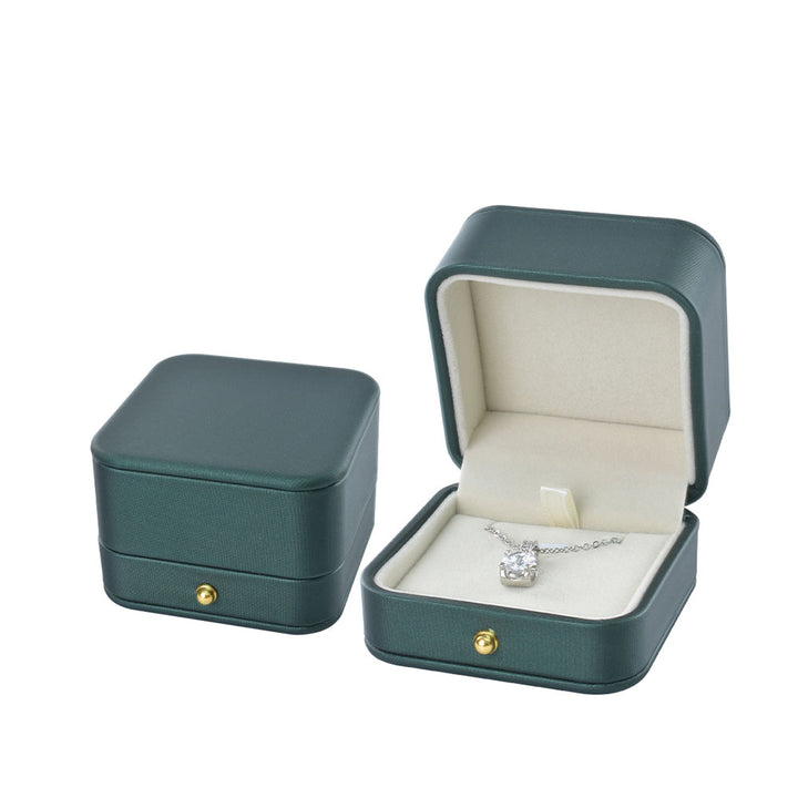 Luxury Rounded Corners Multi Color PU Leather Packaging Boxes For ...