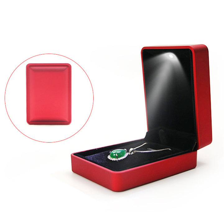 Classic rounded corners concave convex edge oil spray ring light box