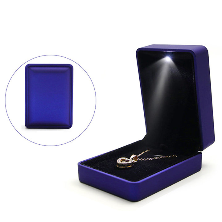 Classic rounded corners concave convex edge oil spray ring light box