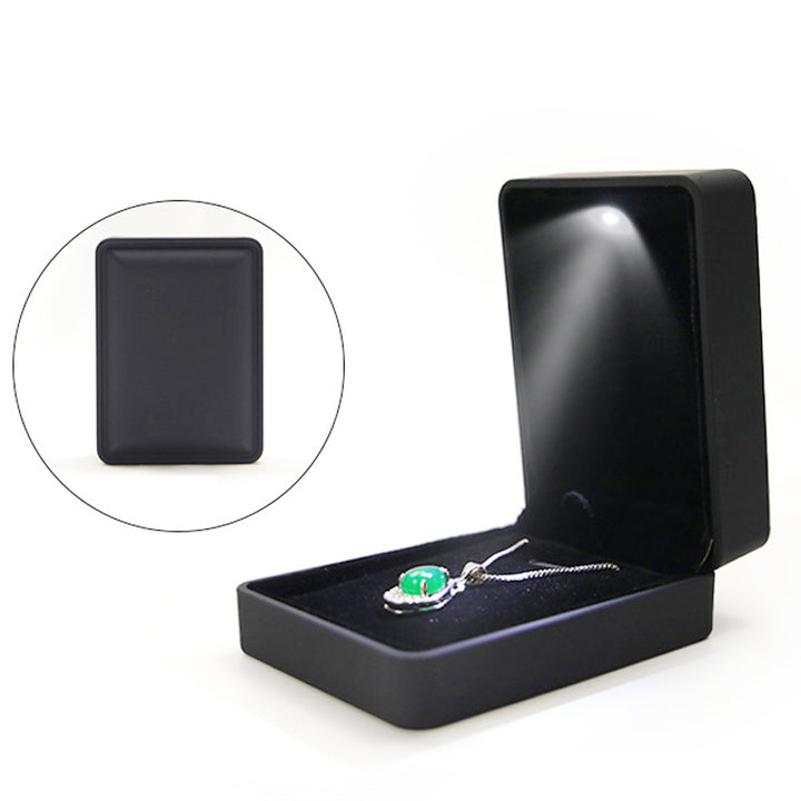 Classic rounded corners concave convex edge oil spray ring light box