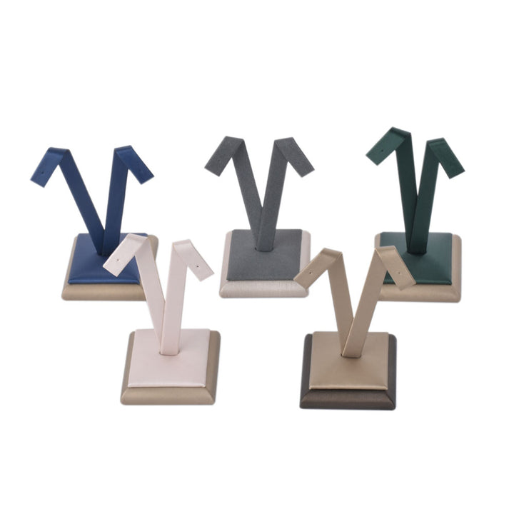 Best-Selling Multi Color PU Materials Earring Element For Display