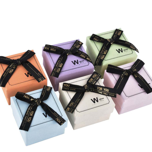 24pcs/12pcs Jewelry Box Creative Gift Box Jewelry Box Simple Style (Color: Mixed)