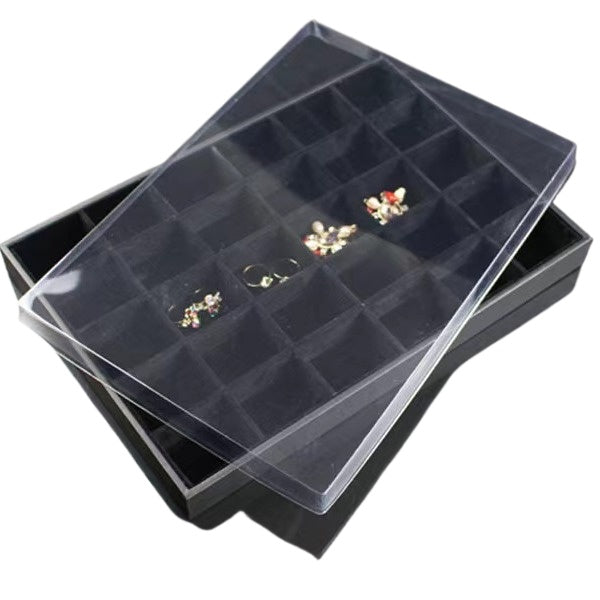 Transparent Waterproof Lid Jewelry Tray 35 * 24cm Professional Lid Jewelry Tray Pvc Plastic Cover