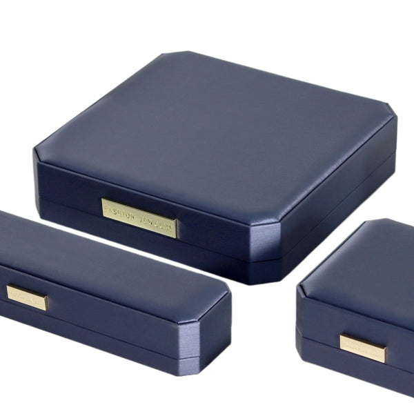 Octagonal Brushed Leather Jewelry Box, Ring Pendant, Necklace Jewelry Box, Bracelet Packaging Box.
