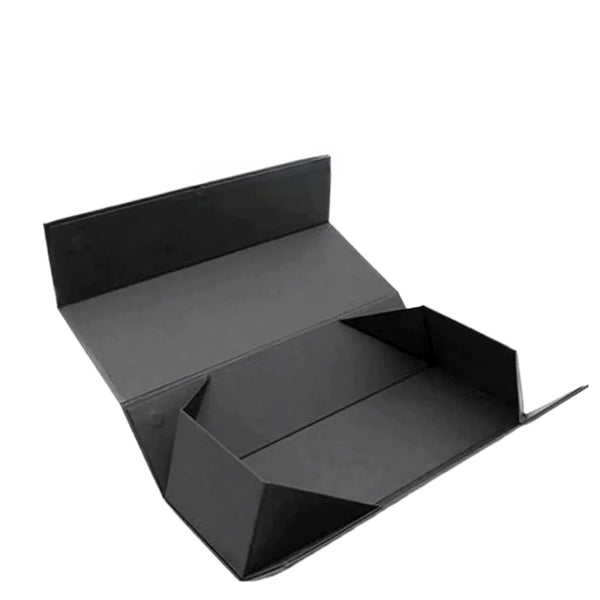 Gift Packaging Box One-piece Foldable Printing Logo Magnetic Flip with Hand Gift Box Spot Wholesale